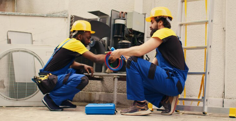 commercial HVAC technicians